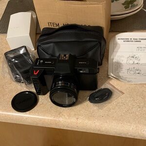 Black 35mm Film Camera